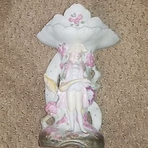 Porcelain vase small chip